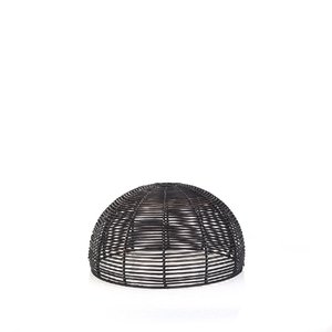 Rattan lámpabúra Kbas fekete KB330631N